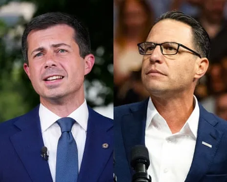 Josh Shapiro along with Transportation Secretary Buttigieg Comment to Revelations from Kamala Harris’s New Book